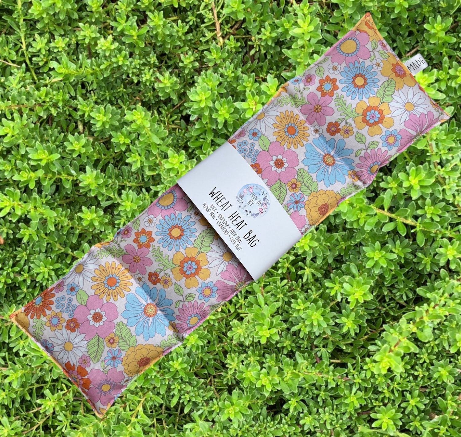 Vintage Flowers - Wheat Heat Bag - XL Size