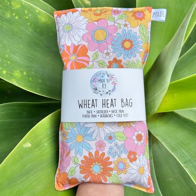 Vintage Flowers - Wheat Heat Bag - Regular Size