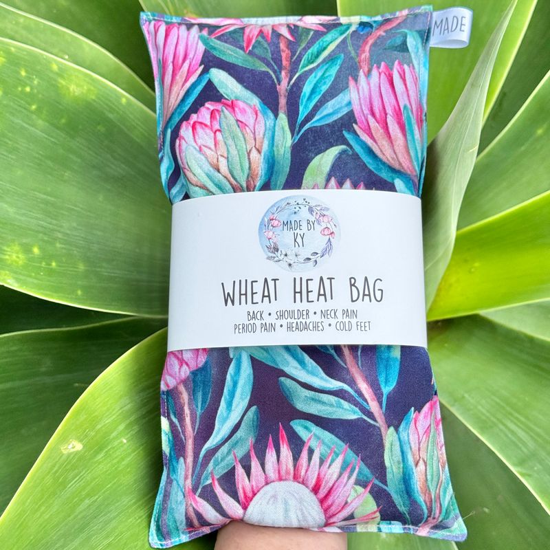 Protea Garden - Wheat Heat Bag - Regular Size
