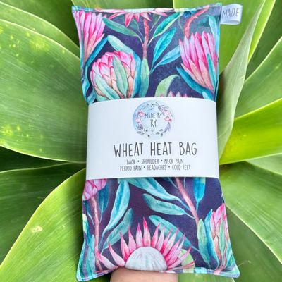 Protea Garden - Wheat Heat Bag - Regular Size