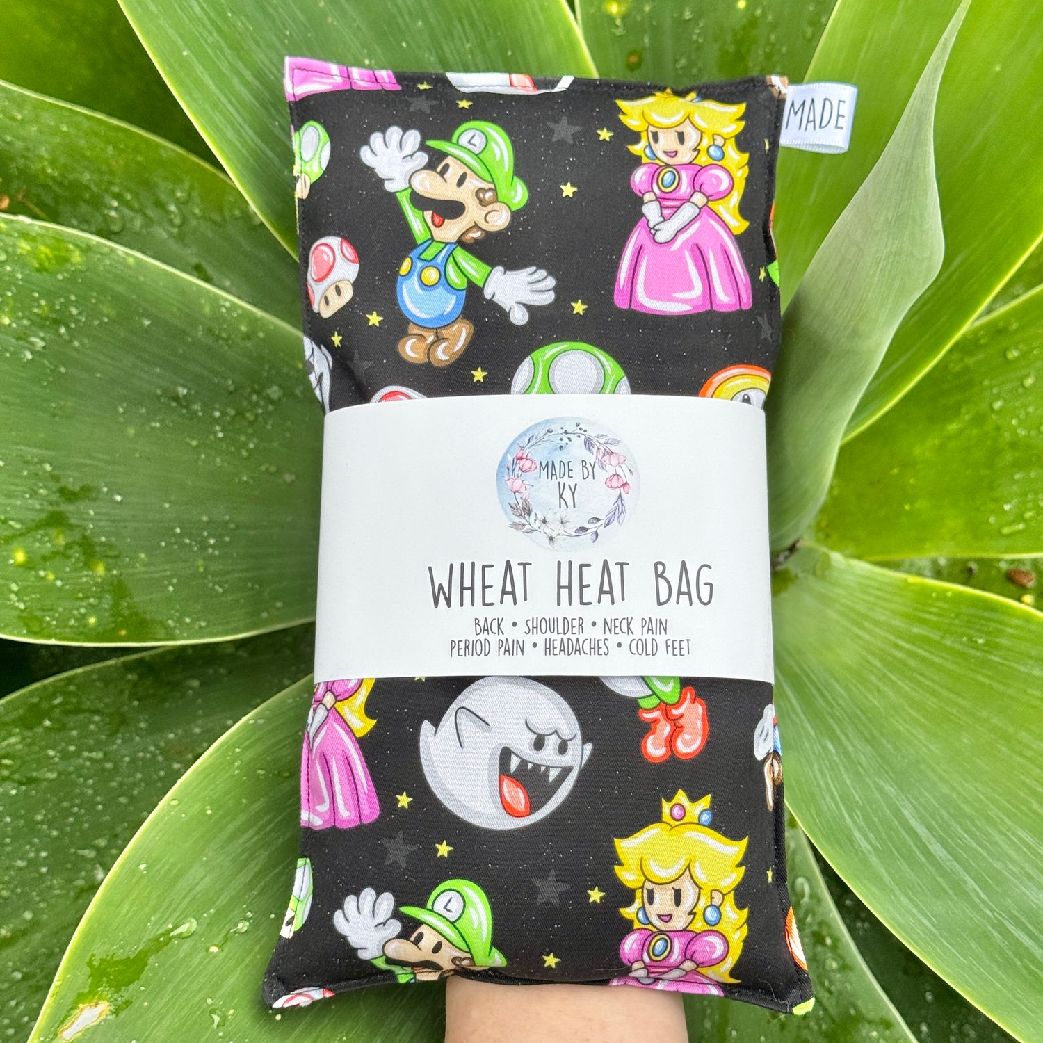 Plumbers Black - Wheat Heat Bag - Regular Size