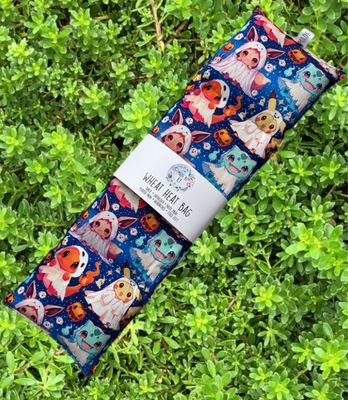 Poke Ghosts - Wheat Heat Bag - XL Size