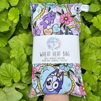 Heeler Love - Wheat Heat Bag - Regular Size