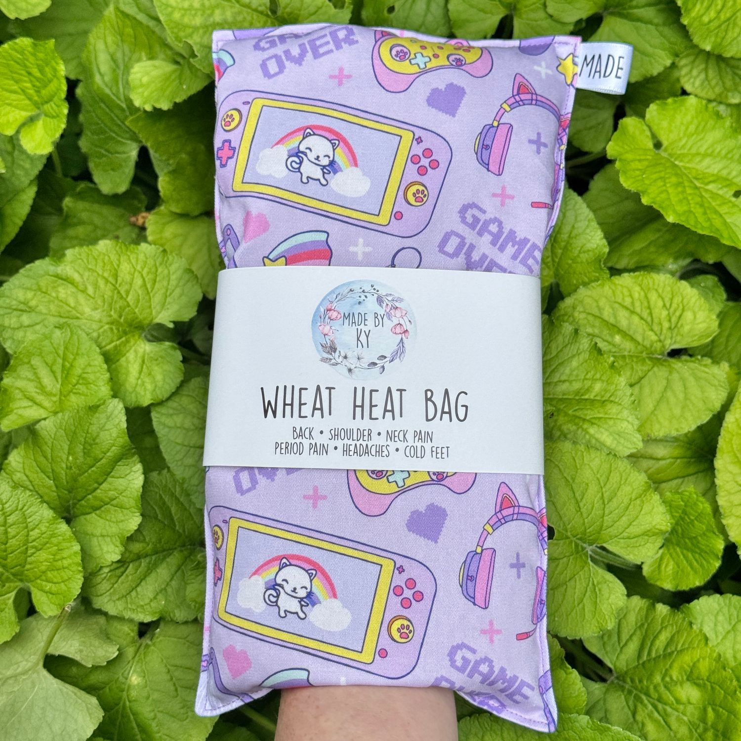 Gamer Girl - Wheat Heat Bag - Regular Size