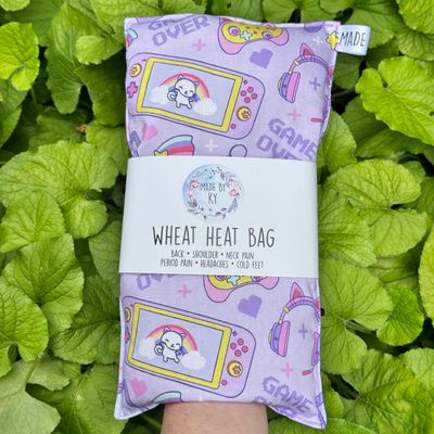 Gamer Girl - Wheat Heat Bag - Regular Size