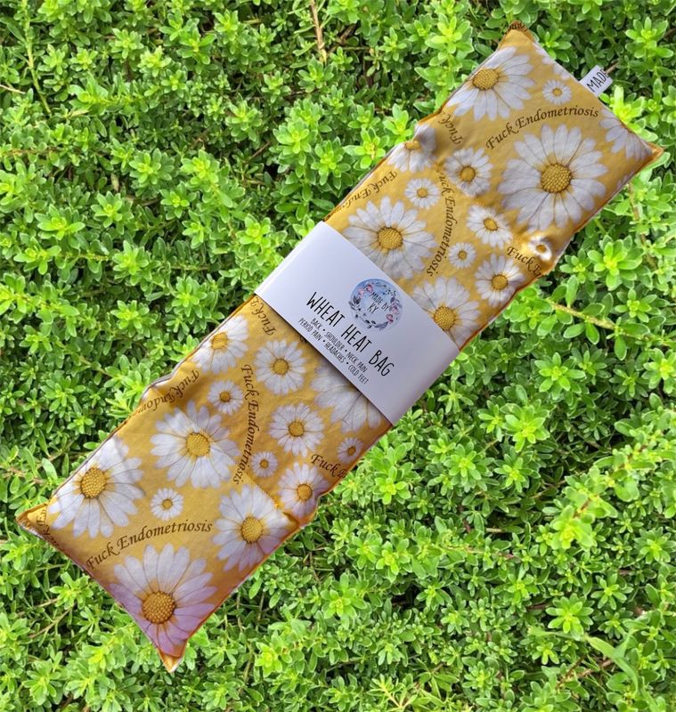 Swears - F Endometriosis - Wheat Heat Bag - XL Size