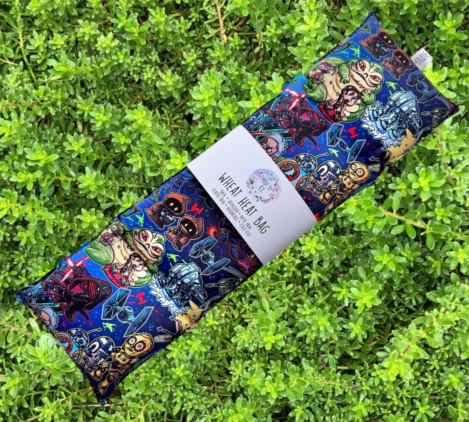 Galaxy Far Away Jabba - Wheat Heat Bag - XL Size