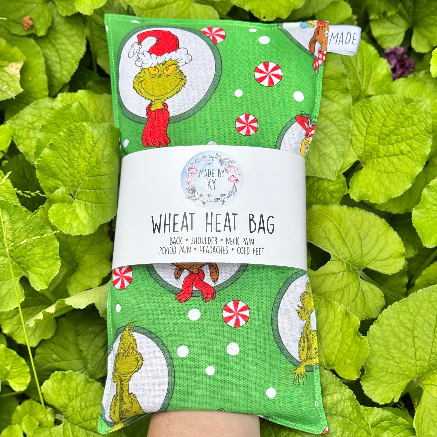 Merry Grinchmas - Wheat Heat Bag - Regular Size