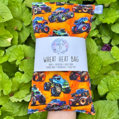 Monster Trucks - Wheat Heat Bag - Regular Size