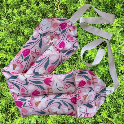 Spring Geese - Wheat Heat Bag - Super Size with Ties