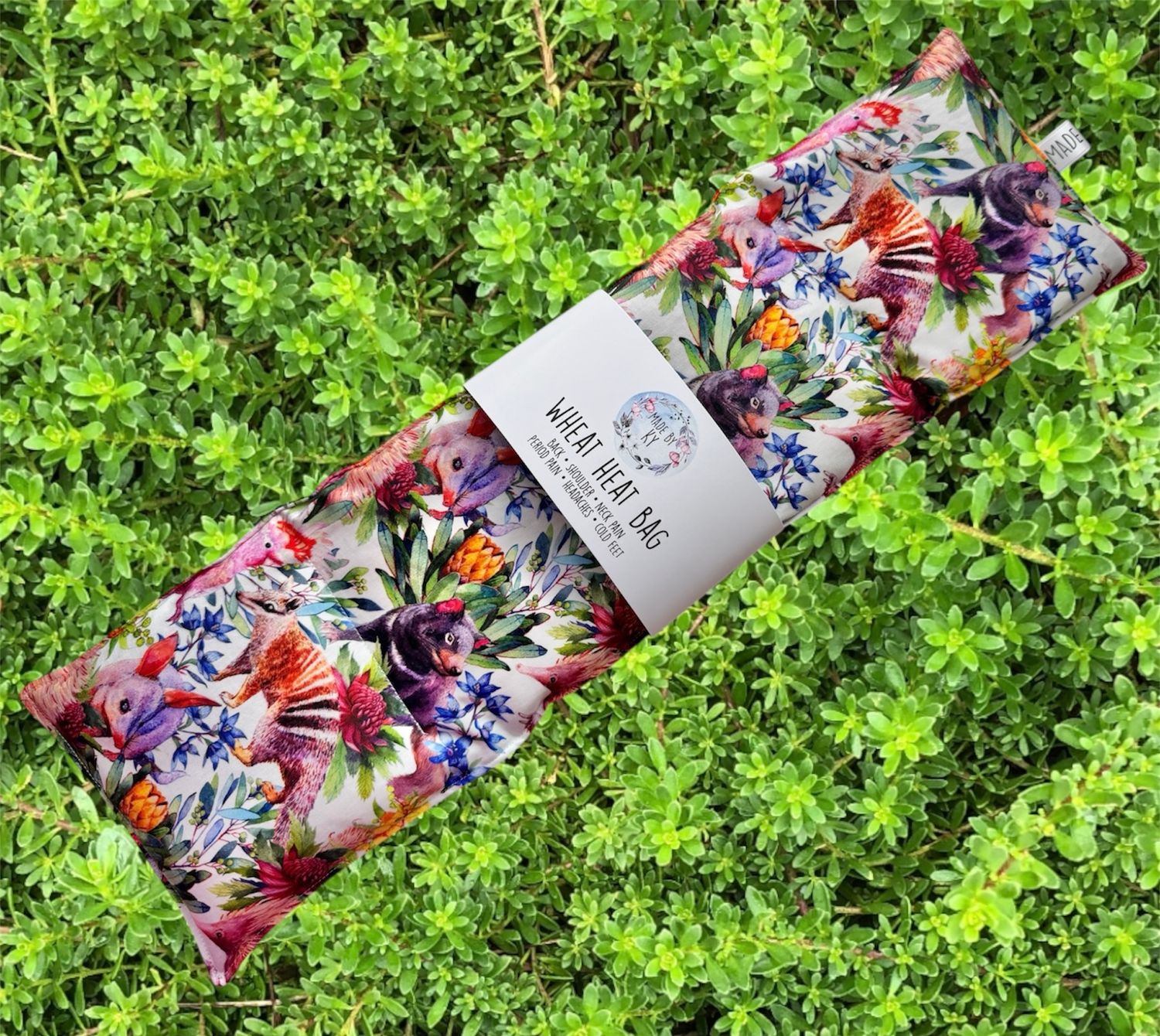 Aussie Natives - Wheat Heat Bag - XL Size