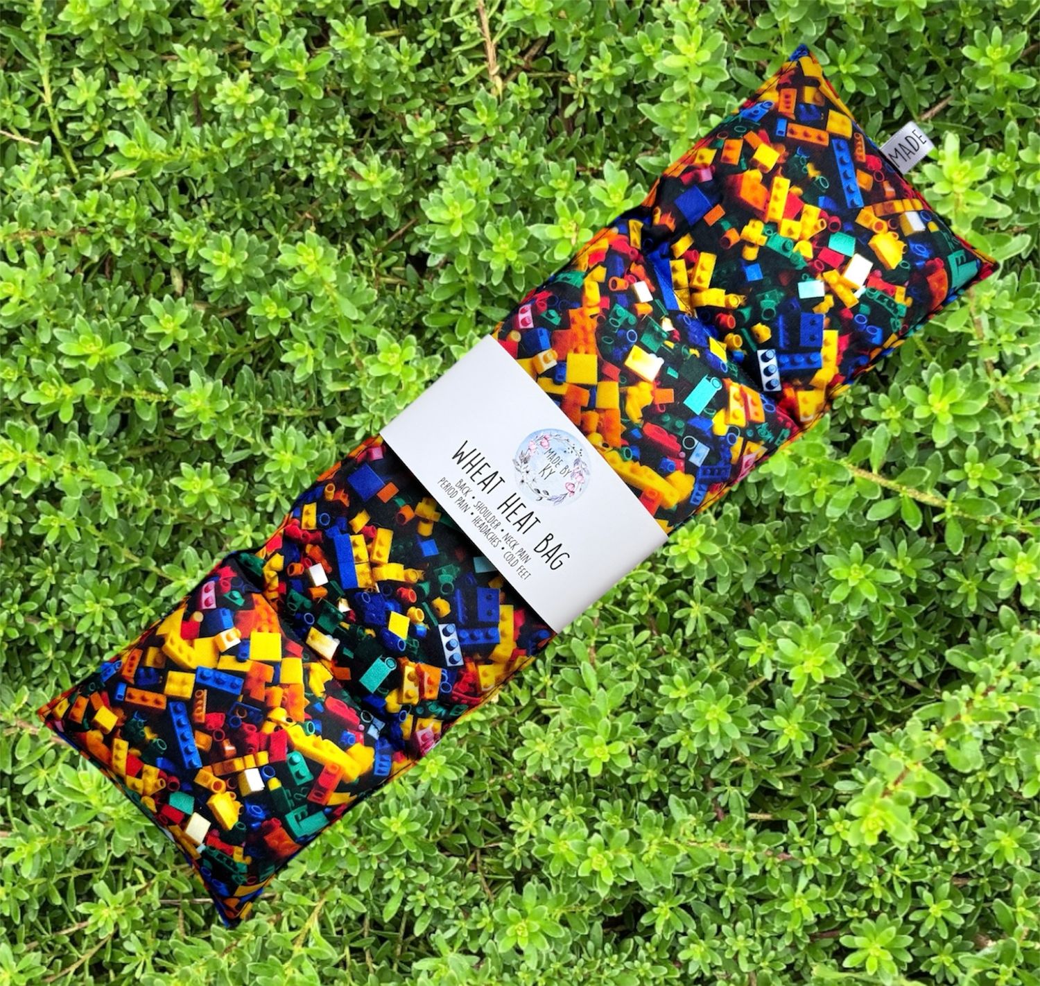 Blocks - Wheat Heat Bag - XL Size
