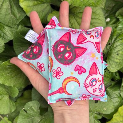 Sailor Kitties - Wheat Heat Bag - Tiny Size