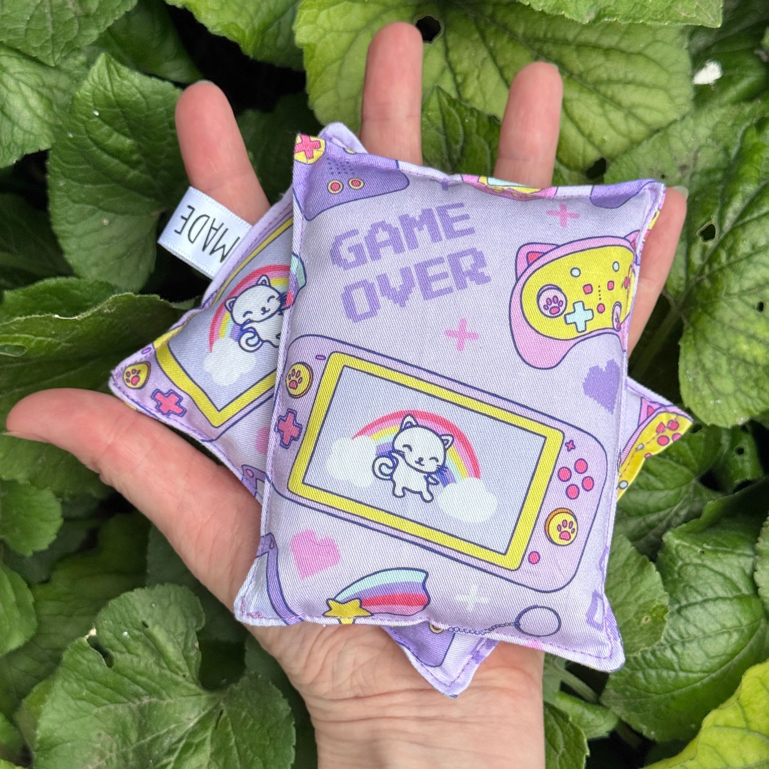 Gamer Girl - Wheat Heat Bag - Tiny Size