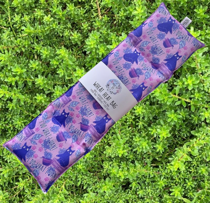 Cheeky Cats - Wheat Heat Bag - XL Size