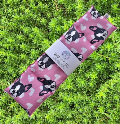 Frenchie Love  - Wheat Heat Bag - XL Size