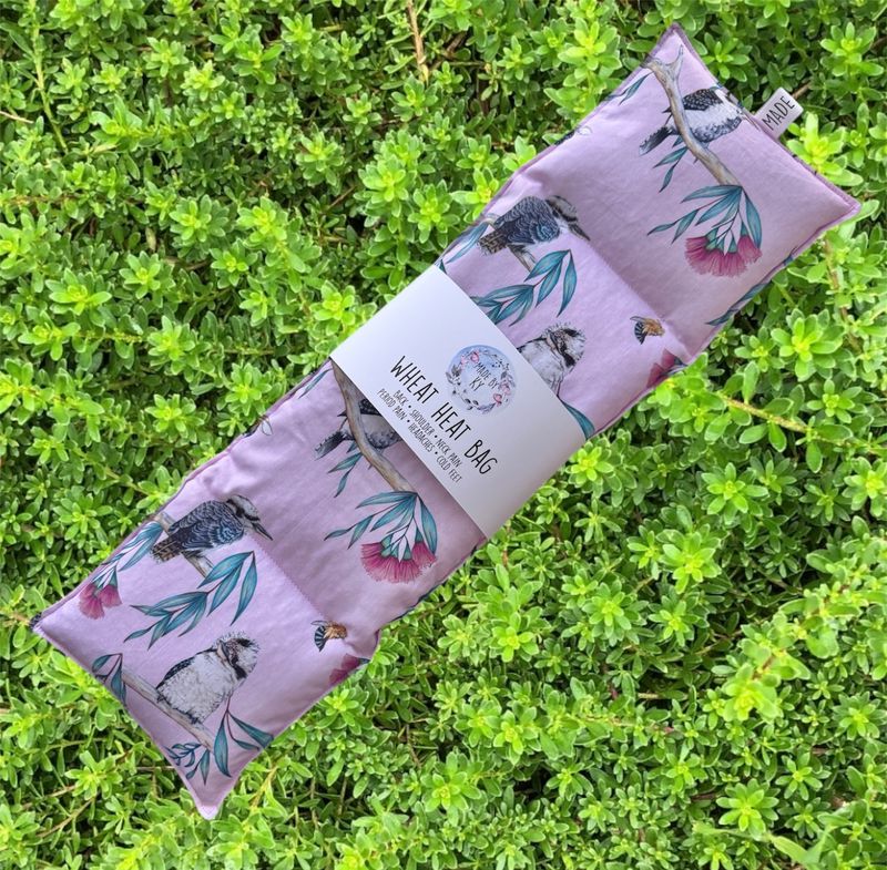 Kookaburras in the Gumtree  - Wheat Heat Bag - XL Size