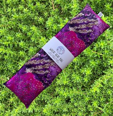Glittery Magenta  - Wheat Heat Bag - XL Size