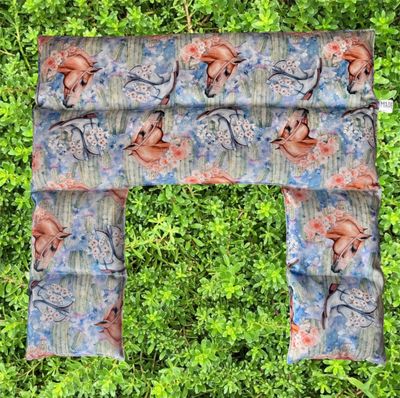 Cowgirl Horses - Wheat Heat Bag - Over The Shoulder XXXL