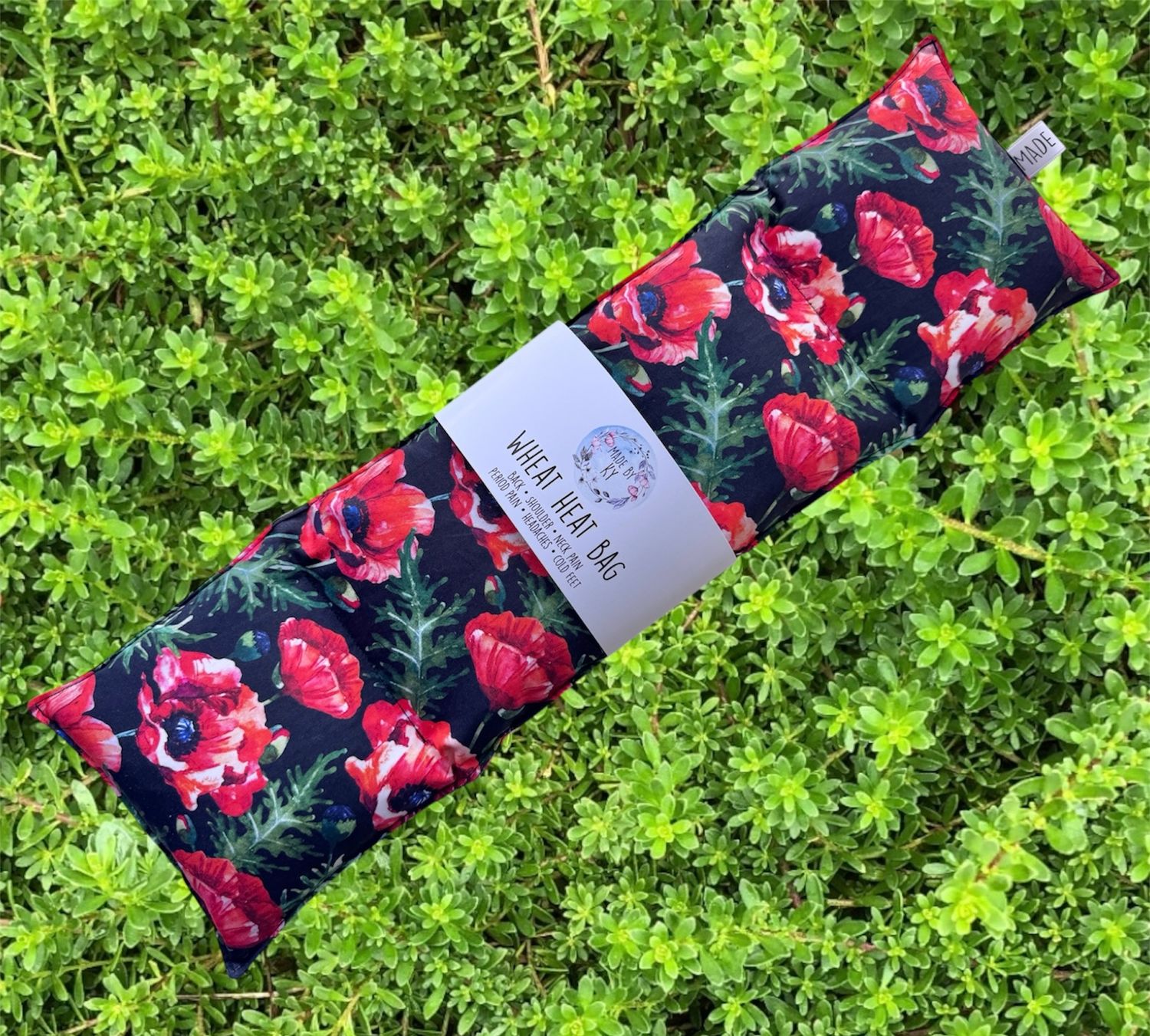 Poppy Fields - Wheat Heat Bag - XL Size
