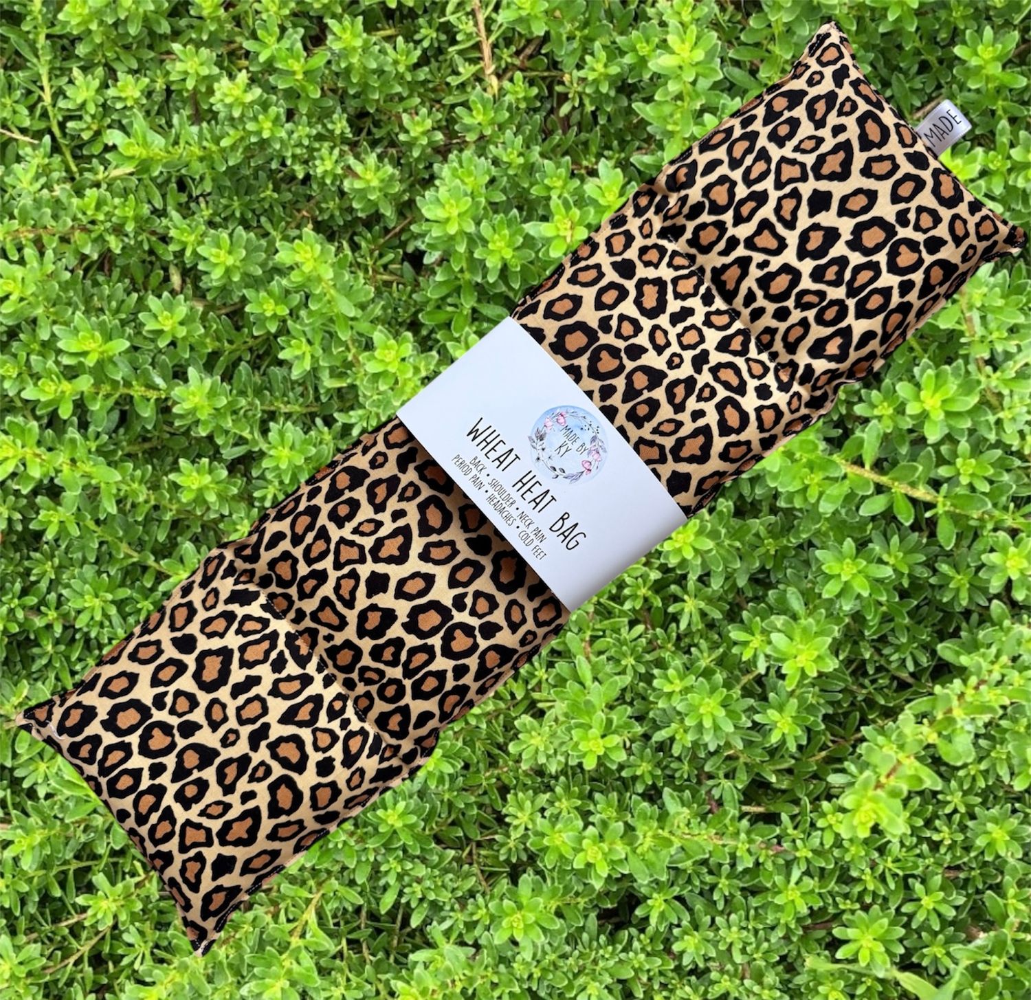 Leopard Print - Wheat Heat Bag - XL Size