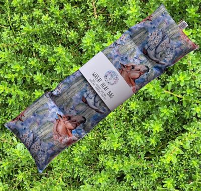 Cowgirl Horses - Wheat Heat Bag - XL Size
