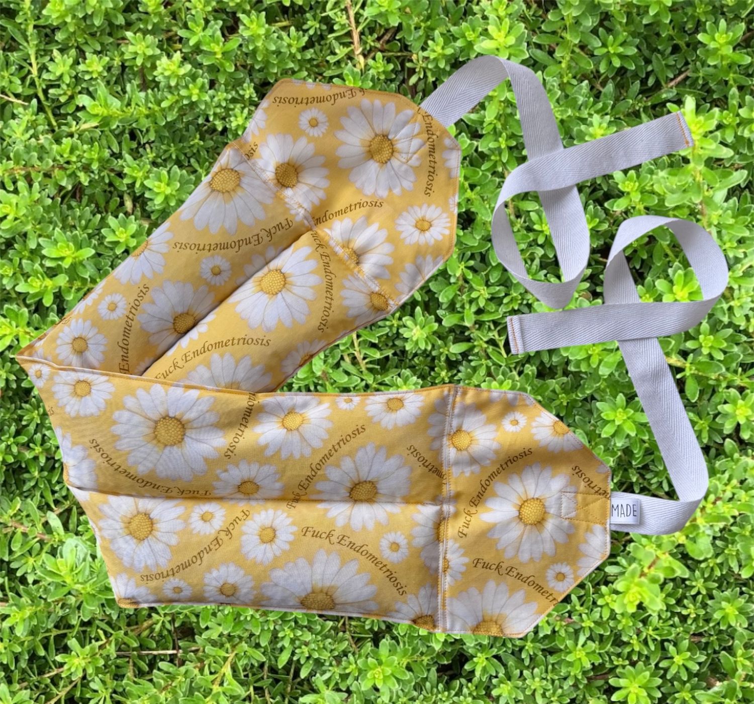 Swears - F Endo - Wheat Heat Bag - Super Size with Ties