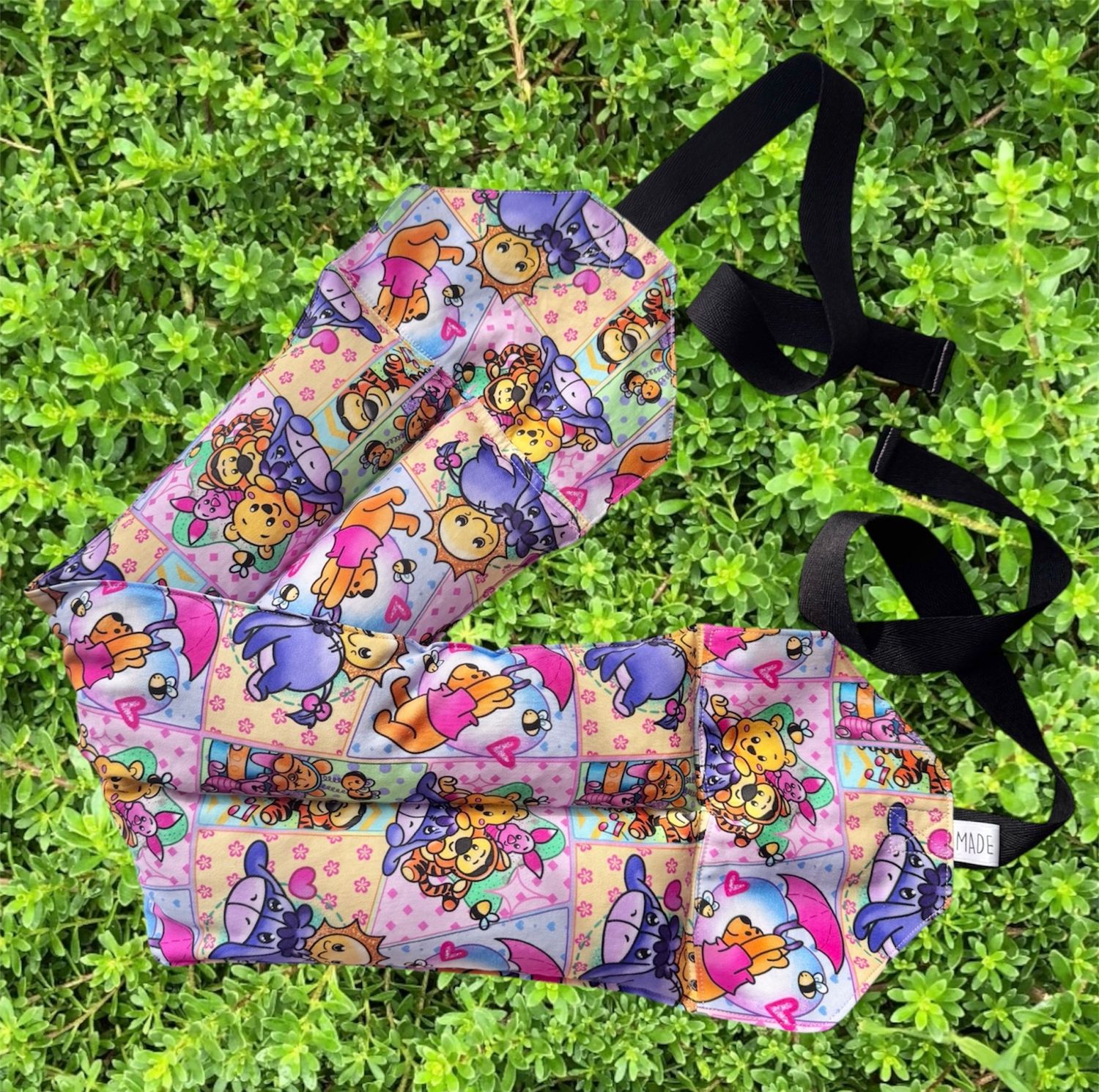 Bear &amp; Friends Cuties - Wheat Heat Bag - Super Size with Ties
