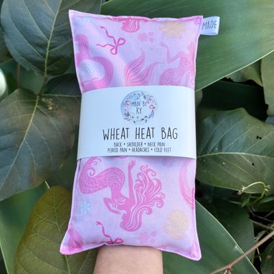 Mermaids &amp; Bows - Wheat Heat Bag - Regular Size