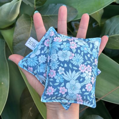 Cottage Garden Flowers - Wheat Heat Bag - Tiny Size
