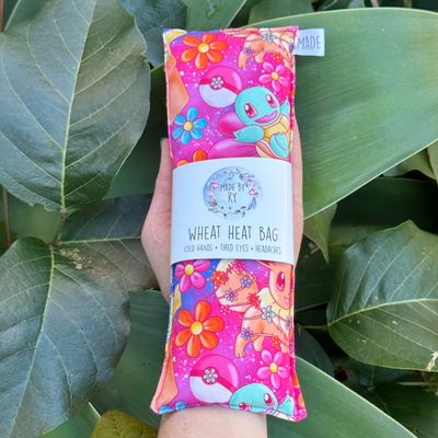 Magenta Poke - Wheat Heat Bag - Mini Size