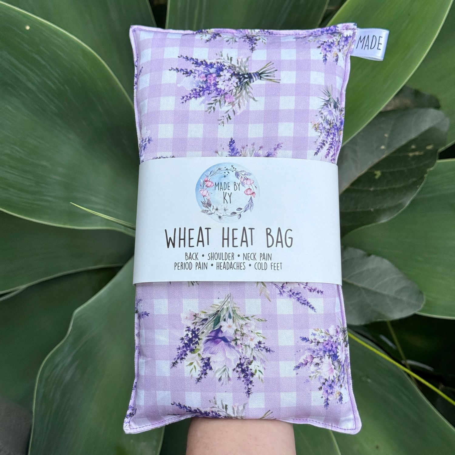 Lavender Posies - Wheat Heat Bag - Regular Size