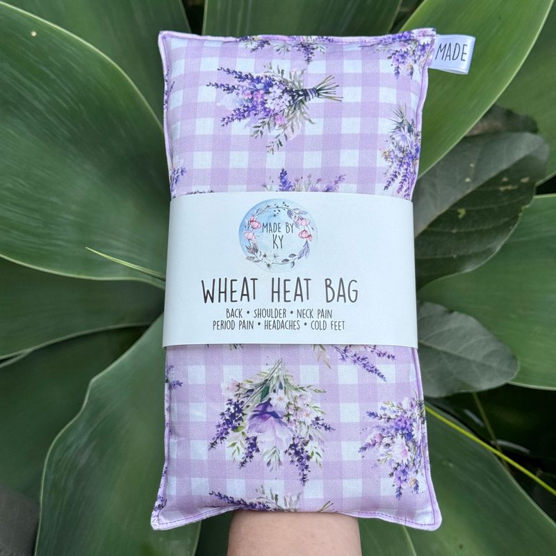Lavender Posies - Wheat Heat Bag - Regular Size