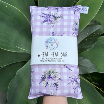 Lavender Posies - Wheat Heat Bag - Regular Size