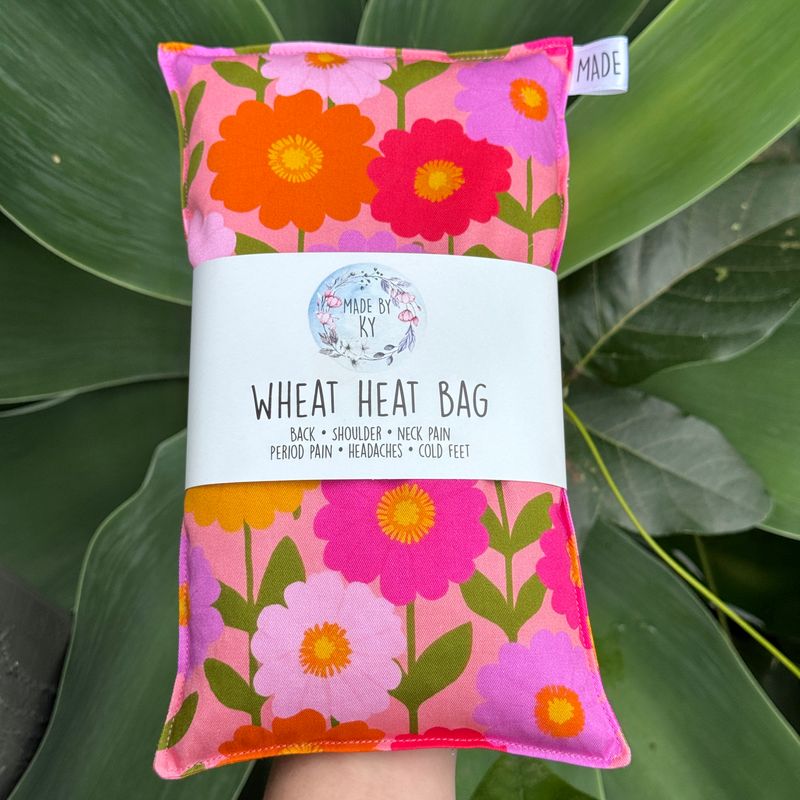 Bright Flower Fields - Wheat Heat Bag - Regular Size