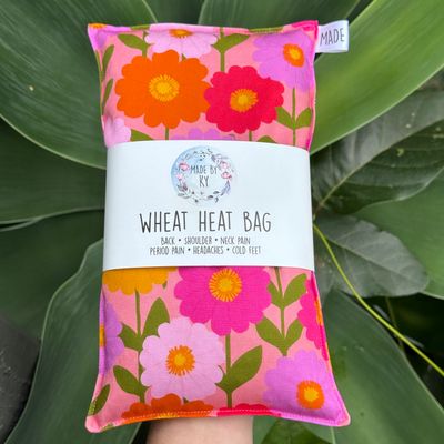 Bright Flower Fields - Wheat Heat Bag - Regular Size