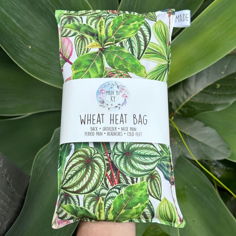 Indoor Plant Lover - Wheat Heat Bag - Regular Size