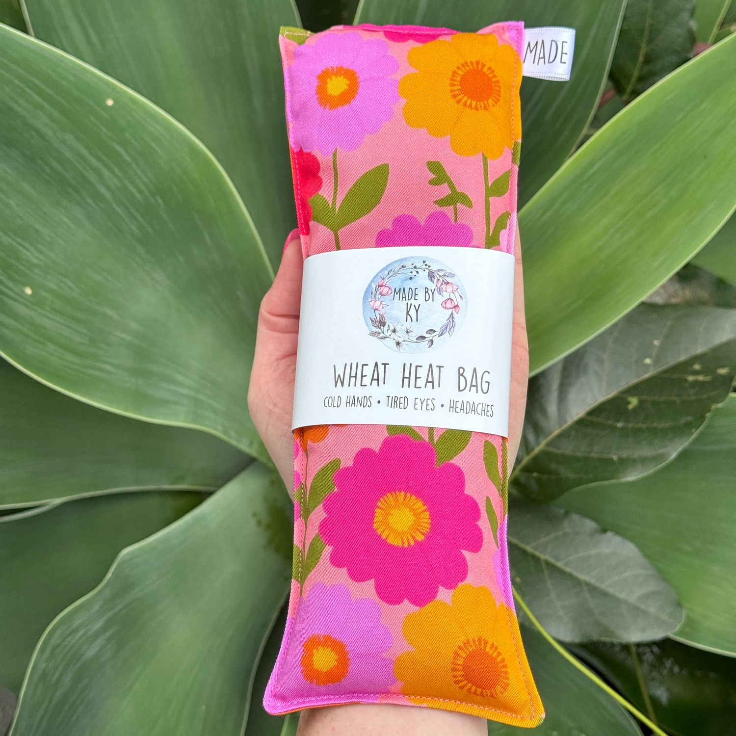 Bright Flower Fields - Wheat Heat Bag - Mini Size