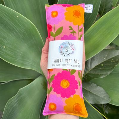 Bright Flower Fields - Wheat Heat Bag - Mini Size