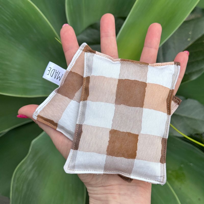 Country Gingham - Wheat Heat Bag - Tiny Size