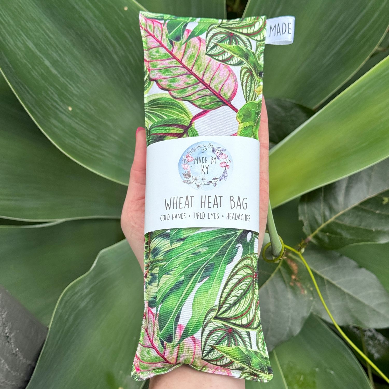 Indoor Plant Lover - Wheat Heat Bag - Mini Size