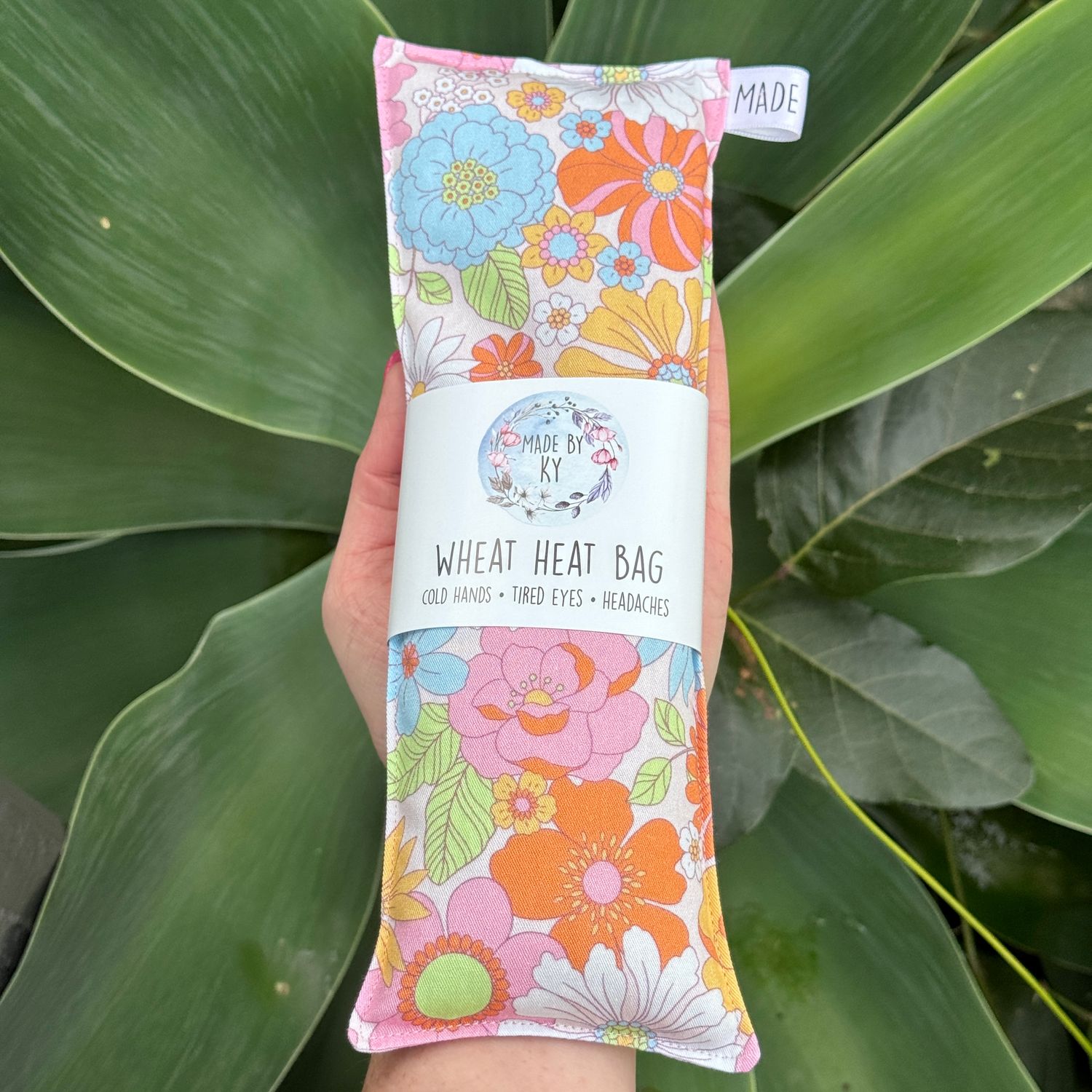 Vintage Flowers - Wheat Heat Bag - Mini Size