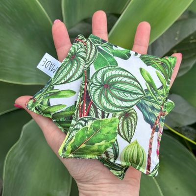Indoor Plant Lover - Wheat Heat Bag - Tiny Size