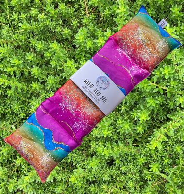 Glittery Rainbow - Wheat Heat Bag - XL Size