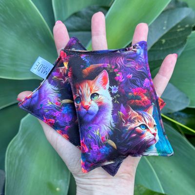 Regal Cats - Wheat Heat Bag - Tiny Size