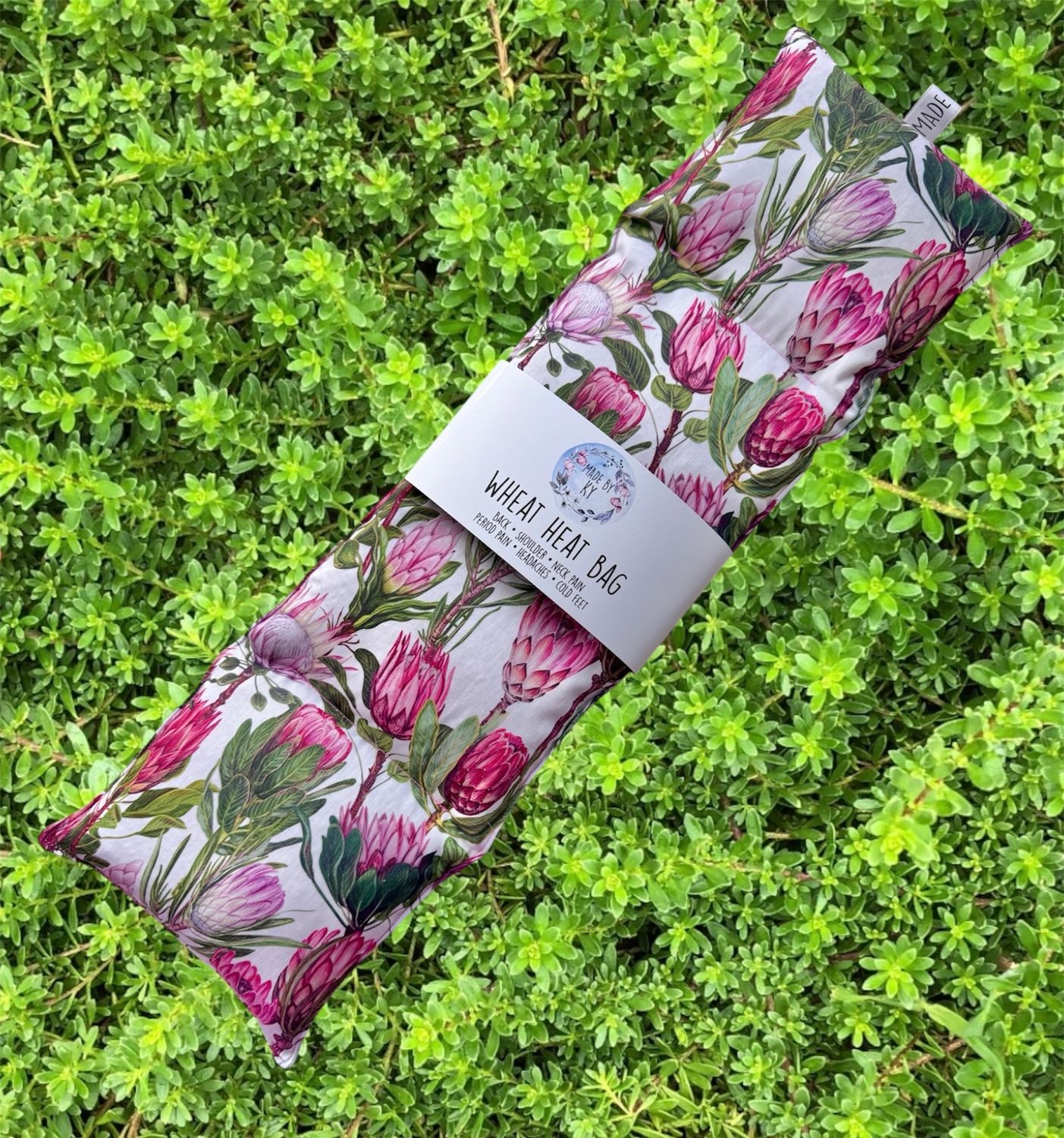 Beautiful Proteas - Wheat Heat Bag - XL Size