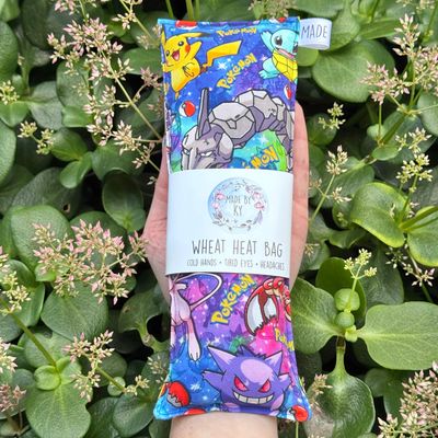 Poke Galaxy - Wheat Heat Bag - Mini Size