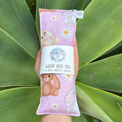 Pastel Bunnies - Wheat Heat Bag - Mini Size