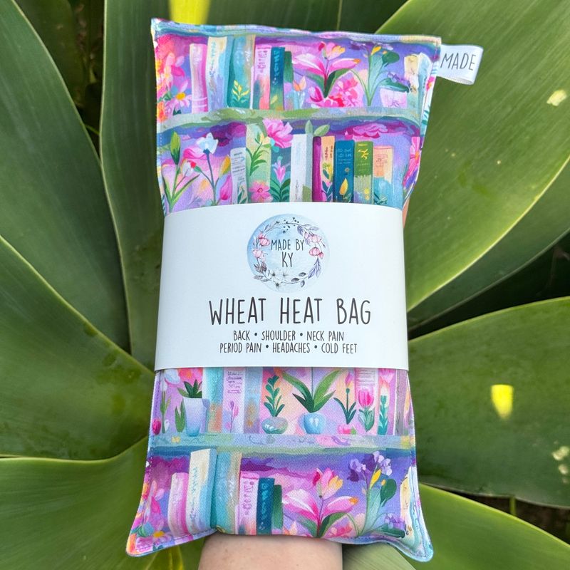 Book Lover - Wheat Heat Bag - Regular Size