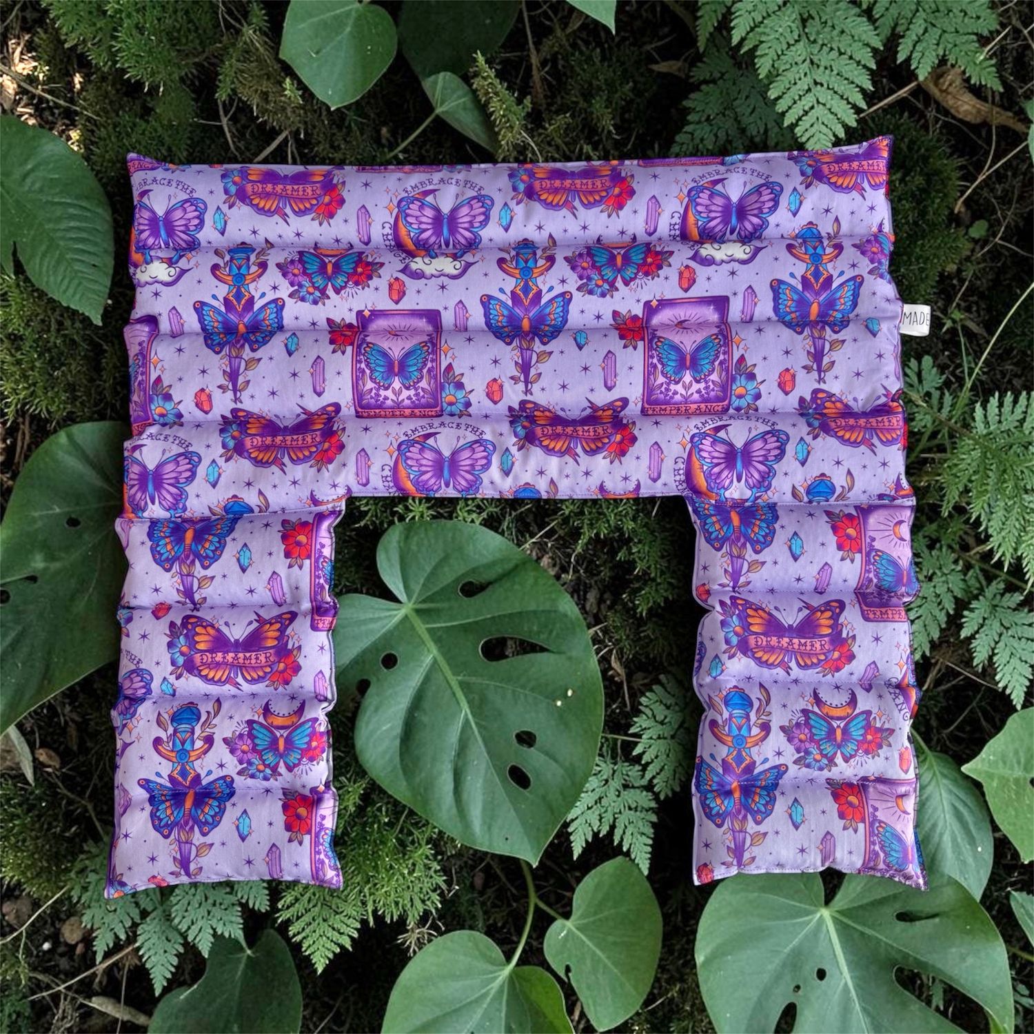 Butterfly Dreamer - Wheat Heat Bag - Over The Shoulder XXXL